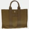 Hermes Sack Ane PM Tundra Handbag Leather / Canvas 0034 For Women -Deals Hermes Store luxury women hermes used handbags p637312 001