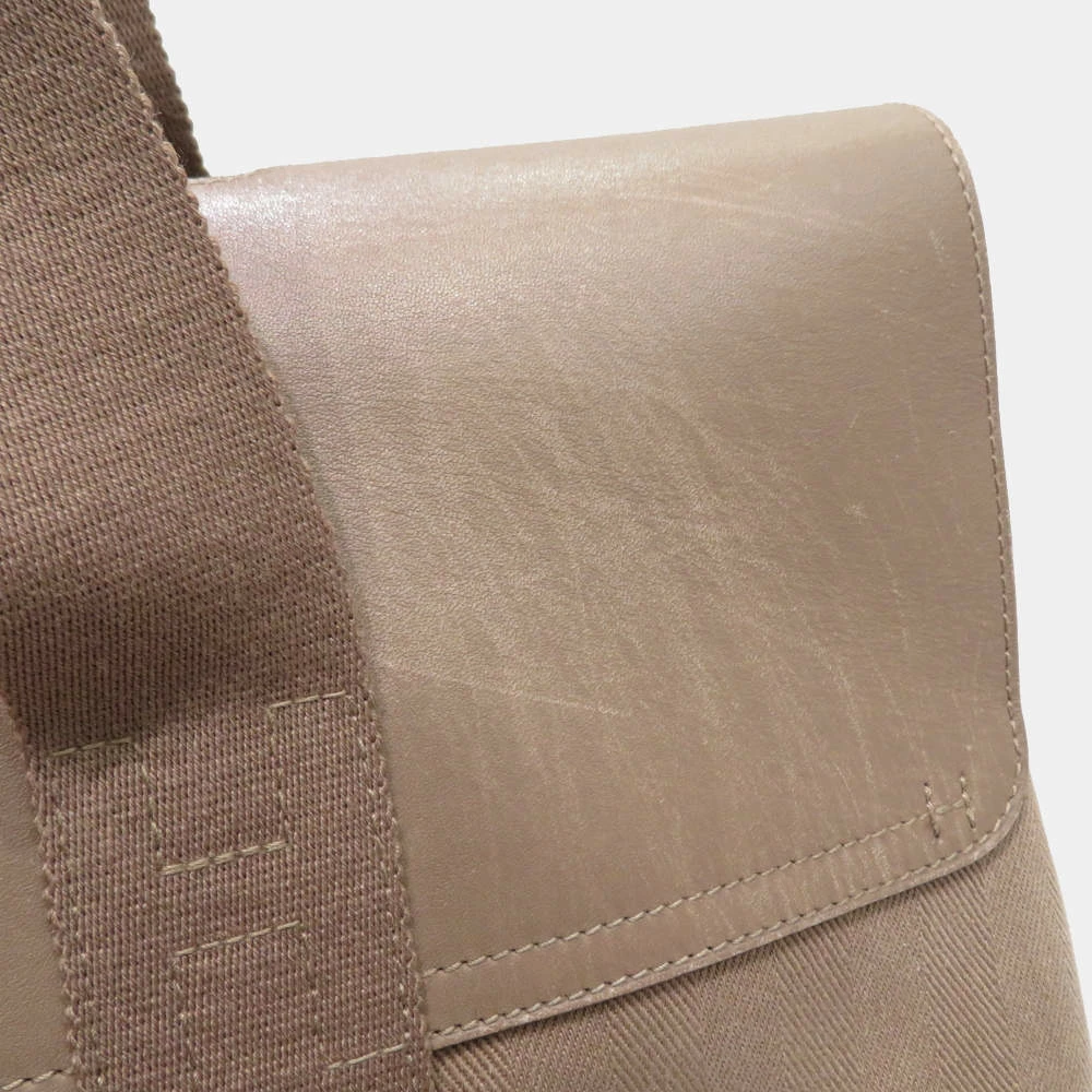 Hermes Valparaiso MM Handbag Etup Canvas X Leather For Women 11 Hermes Valparaiso MM Handbag Etup Canvas X Leather For Women - Image 9