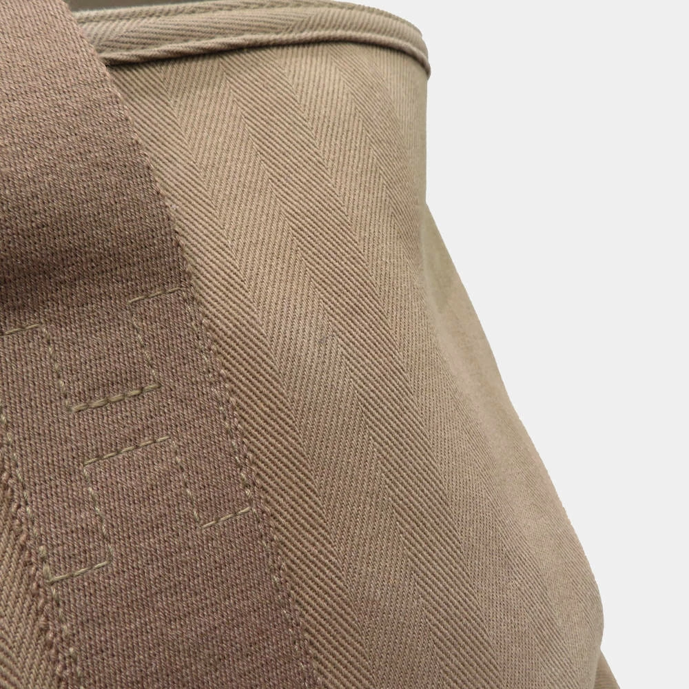 Hermes Valparaiso MM Handbag Etup Canvas X Leather For Women 16 Hermes Valparaiso MM Handbag Etup Canvas X Leather For Women - Image 14