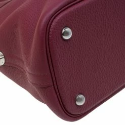 Hermes Ruby Clemence Leather Palladium Bolide 31 Bag For Women -Deals Hermes Store luxury women hermes used handbags p63756 011
