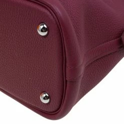 Hermes Ruby Clemence Leather Palladium Bolide 31 Bag For Women -Deals Hermes Store luxury women hermes used handbags p63756 012