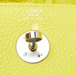 Hermes Lime Taurillon Clemence Leather Palladium Plated Lindy 26 Bag For Women -Deals Hermes Store luxury women hermes used handbags p638139 011