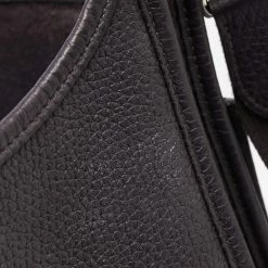 Hermes Prunoir Clemence Leather Evelyne III GM Bag For Women -Deals Hermes Store luxury women hermes used handbags p639967 004