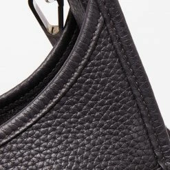 Hermes Prunoir Clemence Leather Evelyne III GM Bag For Women -Deals Hermes Store luxury women hermes used handbags p639967 013