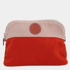 Hermes Bolide Pouch Canvas Ladies Hermes For Women