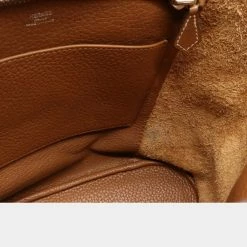 Hermes Good News PM Shoulder Bag Taurillon Clemence Leather Brown N Engraved For Women -Deals Hermes Store luxury women hermes used handbags p642223 003