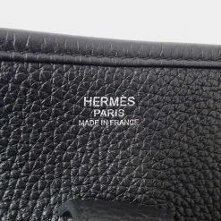 Hermes Bag Ladies Shoulder Evelyne 3 Taurillon Clemence Black Y Engraved For Women -Deals Hermes Store luxury women hermes used handbags p642233 002