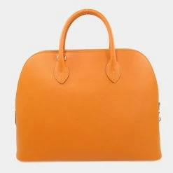 Hermes Bolide 1923 Orange Handbag Epson Ladies Hermes For Women 14 Hermes Bolide 1923 Orange Handbag Epson Ladies Hermes For Women -Deals Hermes Store luxury women hermes used handbags p642241 008