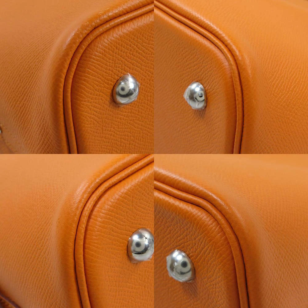 Hermes Bolide 1923 Orange Handbag Epson Ladies Hermes For Women 12 Hermes Bolide 1923 Orange Handbag Epson Ladies Hermes For Women - Image 10