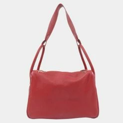 Hermes Lindy 34 Red Handbag Taurillon Ladies Hermes For Women -Deals Hermes Store luxury women hermes used handbags p642242 004