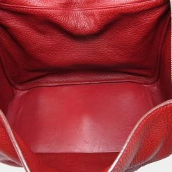Hermes Lindy 34 Red Handbag Taurillon Ladies Hermes For Women -Deals Hermes Store luxury women hermes used handbags p642242 005