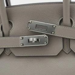 Hermes Birkin 30 Taurillon Nobillo Glia Asphalt Y Engraved Handbag For Women 14 Hermes Birkin 30 Taurillon Nobillo Glia Asphalt Y Engraved Handbag For Women -Deals Hermes Store luxury women hermes used handbags p642267 006
