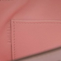 Hermes Pochette Kelly Swift Rose Sakura Z Engraved Handbag Clutch Bag For Women -Deals Hermes Store luxury women hermes used handbags p642268 002