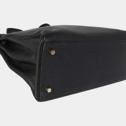 Hermes Black Togo Retourne Kelly 35 GHW For Women -Deals Hermes Store luxury women hermes used handbags p642568 005