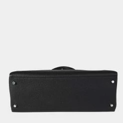Hermes Noir Togo Retourne Kelly 35 PHW For Women -Deals Hermes Store luxury women hermes used handbags p642570 003