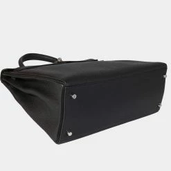 Hermes Noir Togo Retourne Kelly 35 PHW For Women -Deals Hermes Store luxury women hermes used handbags p642570 006