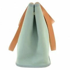 Hermes Light Blue Toile Canvas Cabag Elan Tote For Women -Deals Hermes Store luxury women hermes used handbags p64433 005