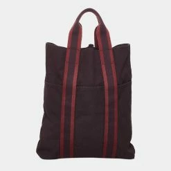 Hermes Red Fourre Tout Cabas For Women