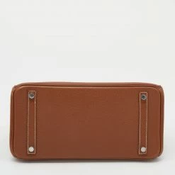 Hermes Gold Epsom Leather Palladium Hardware Birkin 30 Bag For Women 26 Hermes Gold Epsom Leather Palladium Hardware Birkin 30 Bag For Women -Deals Hermes Store luxury women hermes used handbags p645435 001