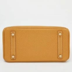 Hermes Natural Sable Togo Leather Gold Hardware Birkin 25 Bag For Women -Deals Hermes Store luxury women hermes used handbags p645447 016