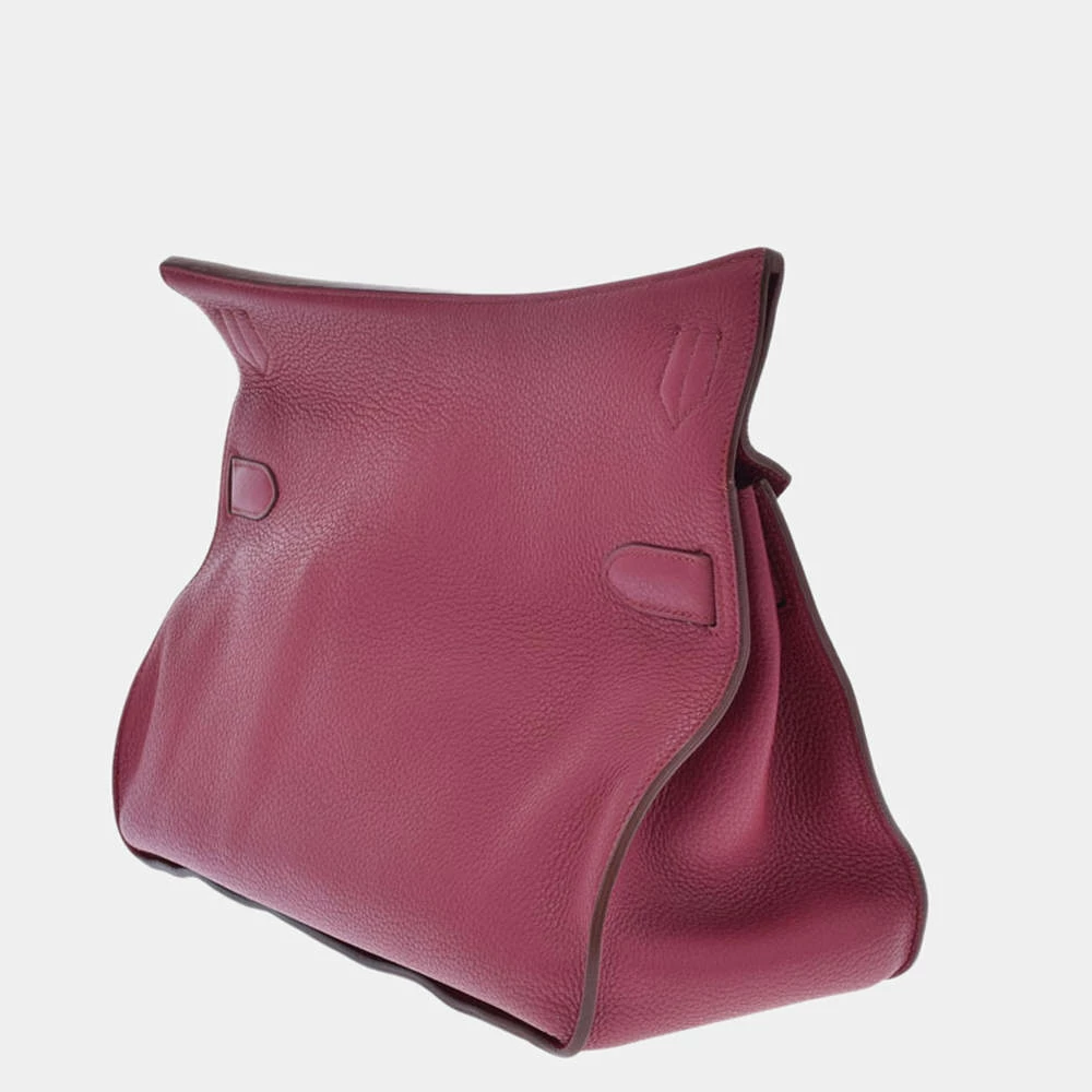 Hermes Purple Taurillon Clemence Leather Jypsière 37 Shoulder Bag For Women 4 Hermes Purple Taurillon Clemence Leather Jypsière 37 Shoulder Bag For Women - Image 2