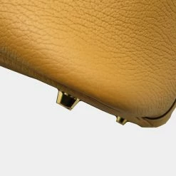 Hermes Picotin Lock MM Handbag Biscuit G Metal Fittings Taurillon Clemence Z Engraved For Women -Deals Hermes Store luxury women hermes used handbags p646686 002