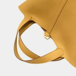 Hermes Picotin Lock MM Handbag Biscuit G Metal Fittings Taurillon Clemence Z Engraved For Women -Deals Hermes Store luxury women hermes used handbags p646686 003