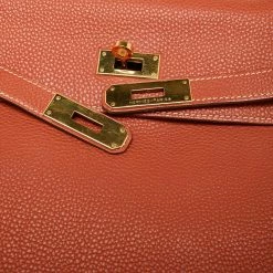 Hermes Sanguine Togo Leather Gold Finish Kelly Retourne 35 Bag For Women 26 Hermes Sanguine Togo Leather Gold Finish Kelly Retourne 35 Bag For Women -Deals Hermes Store luxury women hermes used handbags p647769 013