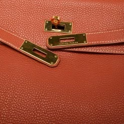 Hermes Sanguine Togo Leather Gold Finish Kelly Retourne 35 Bag For Women 25 Hermes Sanguine Togo Leather Gold Finish Kelly Retourne 35 Bag For Women -Deals Hermes Store luxury women hermes used handbags p647769 014