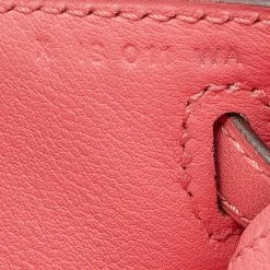 Hermes Rose Lipstick Swift Leather Gold Hardware Kelly Pochette For Women -Deals Hermes Store luxury women hermes used handbags p648340 002