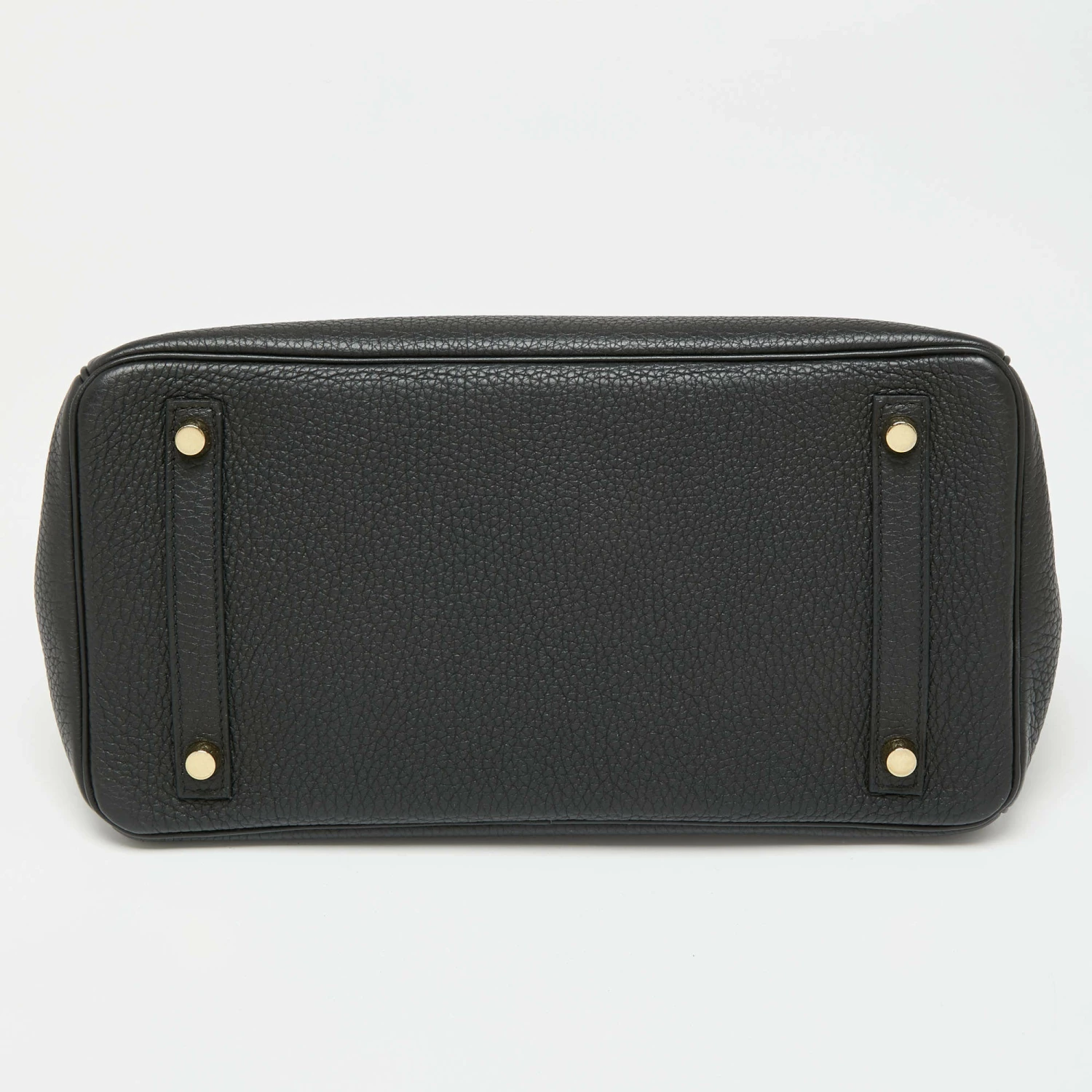 Hermes Black Togo Leather Gold Finish Birkin 30 Bag For Women 9 Hermes Black Togo Leather Gold Finish Birkin 30 Bag For Women - Image 7