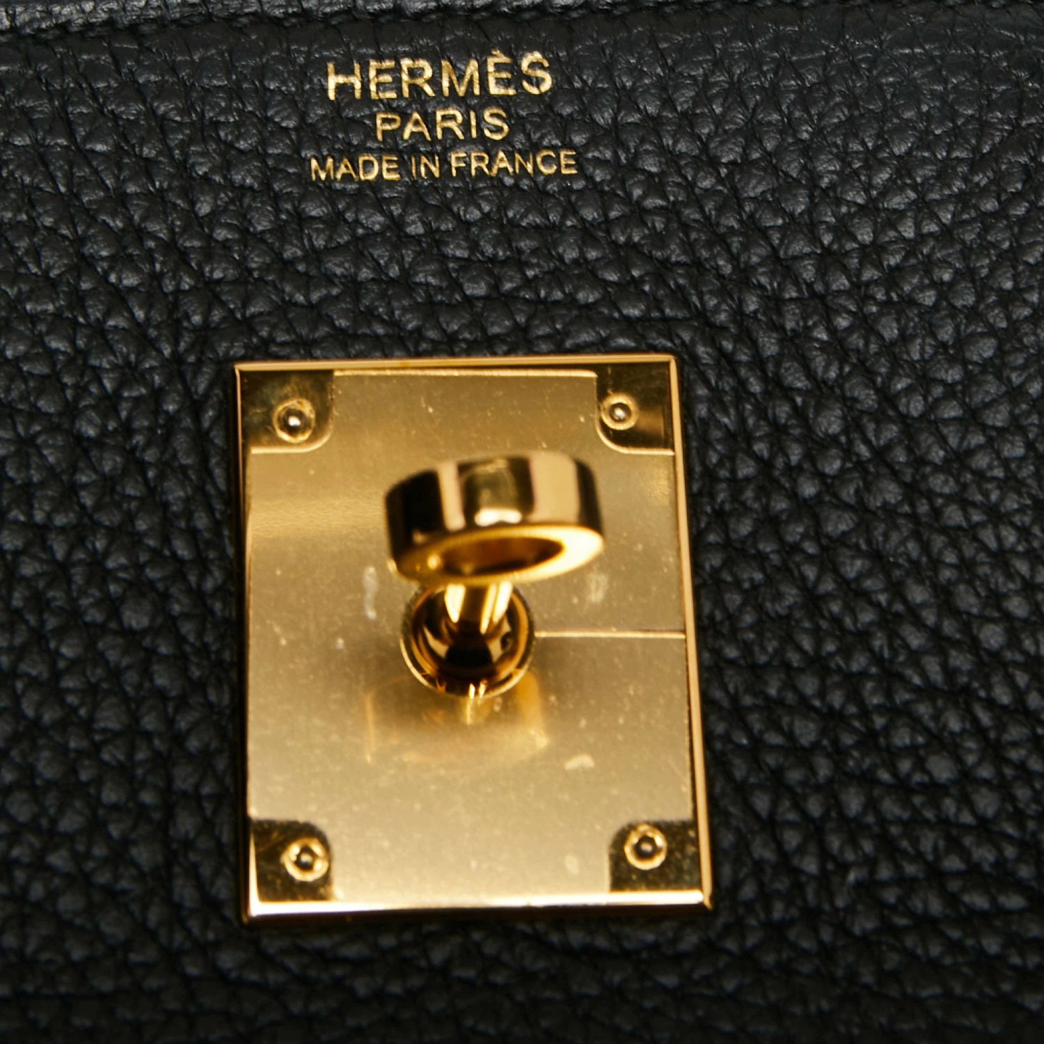 Hermes Black Togo Leather Gold Finish Birkin 30 Bag For Women 12 Hermes Black Togo Leather Gold Finish Birkin 30 Bag For Women - Image 10