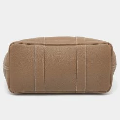 Hermes Etoupe Grey Negonda Leather Garden Party 36 Bag For Women -Deals Hermes Store luxury women hermes used handbags p649190 009