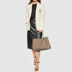 Hermes Etoupe Grey Negonda Leather Garden Party 36 Bag For Women -Deals Hermes Store luxury women hermes used handbags p649190 013