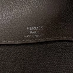 Hermes Etain Evercolor Leather Kelly Depeches 25 Pouch For Women -Deals Hermes Store luxury women hermes used handbags p649563 008