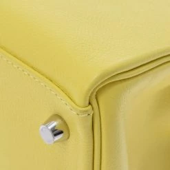 Hermes Yellow Evercolor Leather Palladium Hardware Kelly Retourne 32 Bag For Women -Deals Hermes Store luxury women hermes used handbags p649943 009