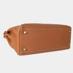 Hermes Gold Togo Retourne Kelly 35 PHW For Women -Deals Hermes Store luxury women hermes used handbags p650097 008