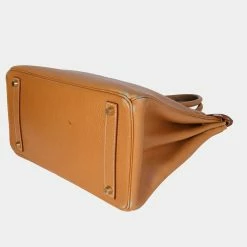 Hermes Natural Ardennes HAC Birkin 32 GHW For Women -Deals Hermes Store luxury women hermes used handbags p650104 007