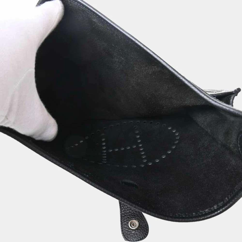 Hermes Togo Evelyne 2 Shoulder Bag Black For Women 5 Hermes Togo Evelyne 2 Shoulder Bag Black For Women - Image 3