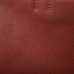 Hermes Evercolor Ricol Drawstring Shoulder Bag Rouge Ash Ankle Brown For Women -Deals Hermes Store luxury women hermes used handbags p650392 005