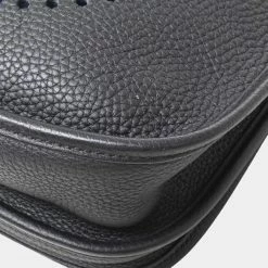 Hermes Taurillon Clemence Evelyne Shoulder Bag Black For Women -Deals Hermes Store luxury women hermes used handbags p650397 007