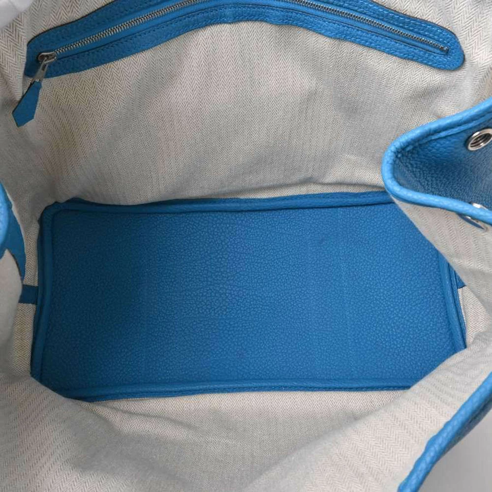 Hermes Negonda Garden PM Tote Bag Light Blue For Women 4 Hermes Negonda Garden PM Tote Bag Light Blue For Women - Image 2