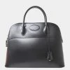 Hermes Vaux Epson Bored 35 Handbag Black For Women