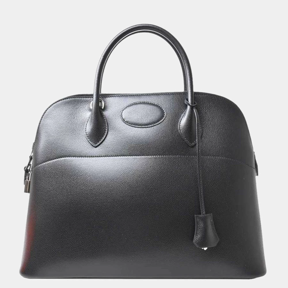 Hermes Vaux Epson Bored 35 Handbag Black For Women 3 Hermes Vaux Epson Bored 35 Handbag Black For Women