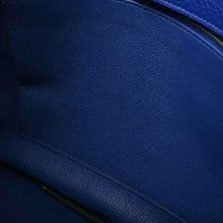 Hermes Taurillon Clemence Birkin 35 Handbag Electric Blue For Women -Deals Hermes Store luxury women hermes used handbags p650428 006