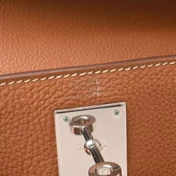 Hermes Togo Serie Kelly 32 Handbag Brown For Women -Deals Hermes Store luxury women hermes used handbags p650445 004