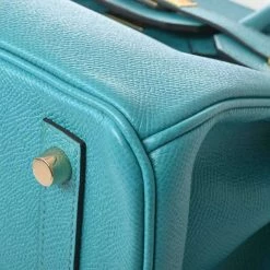 Hermes Vaux Epson Birkin 30 Handbag Emerald For Women -Deals Hermes Store luxury women hermes used handbags p650447 007
