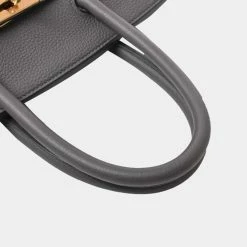 Hermes Taurillon Clemence Birkin 30 Handbag Ethane Gray For Women -Deals Hermes Store luxury women hermes used handbags p650451 003