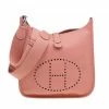 Hermes Peach Evelyne Togo III GM Bag For Women -Deals Hermes Store luxury women hermes used handbags p6517 001