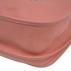 Hermes Peach Evelyne Togo III GM Bag For Women -Deals Hermes Store luxury women hermes used handbags p6517 012